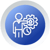 Organization step icon
